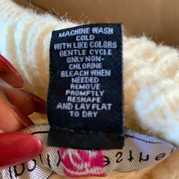 Polly & Esther Block Color Turtleneck Sweater - Picture 7 of 9